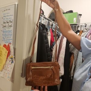 Two crossbody bags together